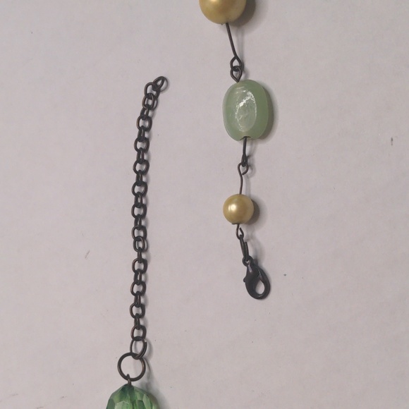 Bronze beaded necklace - Picture 2 of 2